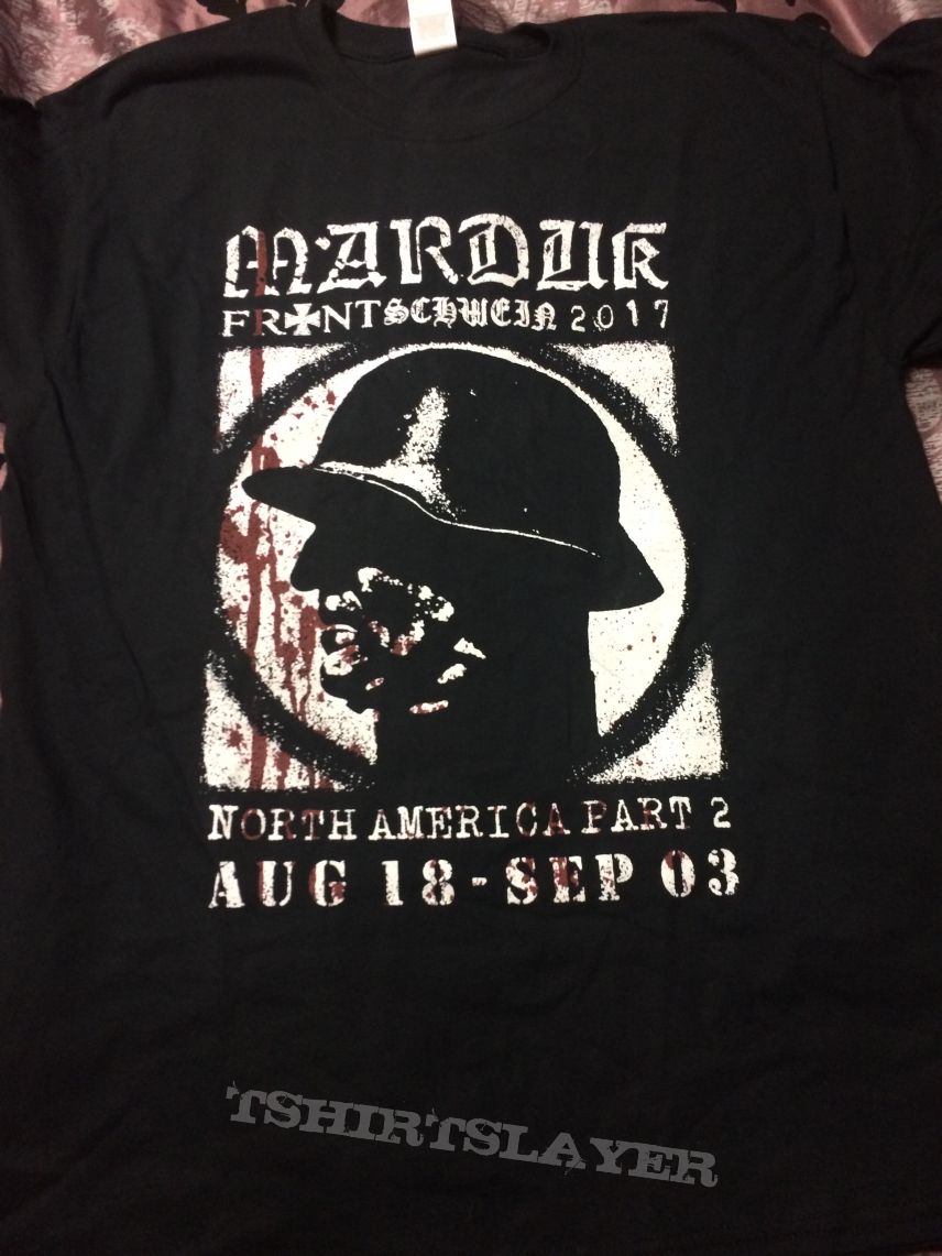 Marduk - Frontschwein North America Part 2 Tour Shirt