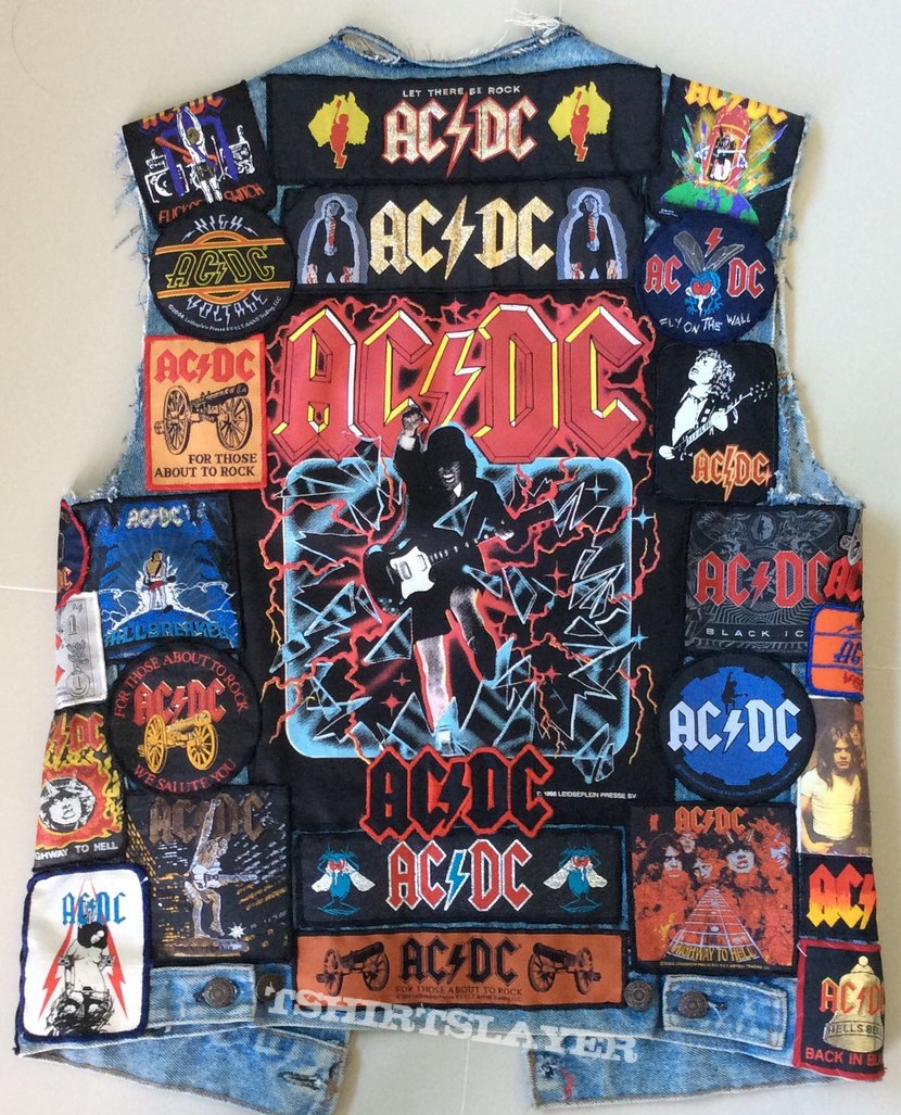 AC/DC vest (update) | TShirtSlayer TShirt and BattleJacket Gallery