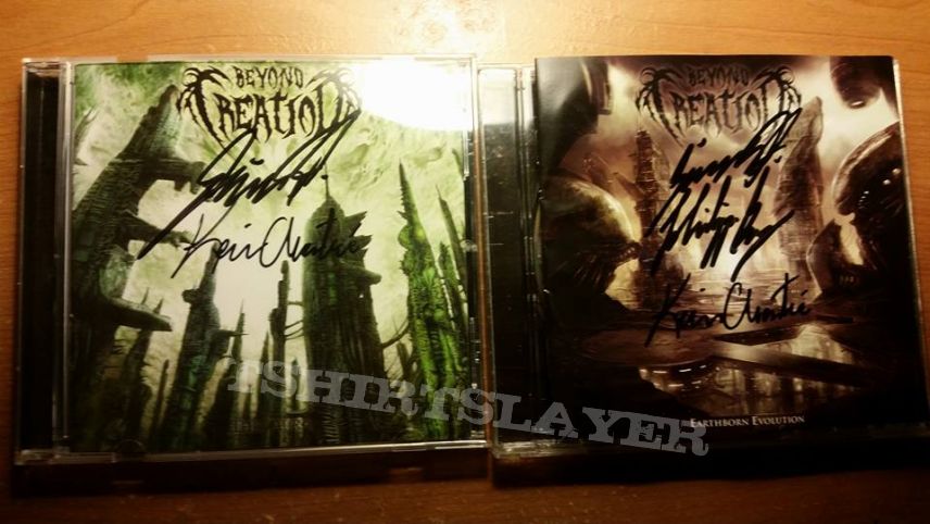 Beyond Creation Signed cd&#039;s