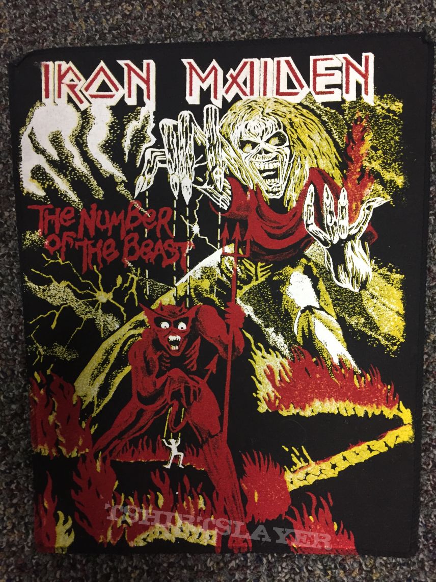 Iron Maiden Number of The Beast BP. | TShirtSlayer TShirt and ...