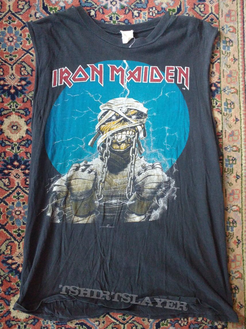Iron Maiden &quot;World Slavery Tour &#039;84-&#039;85&quot; sleeveless shirt