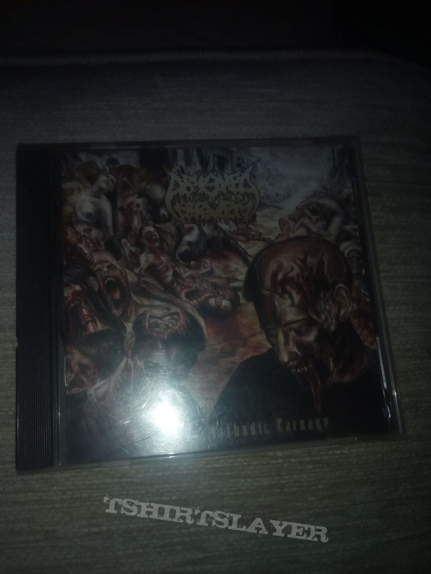 Abysmal torment epoch of methodic  carnage signed album