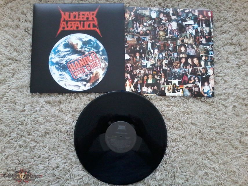 Nuclear Assault - handle with care  LP