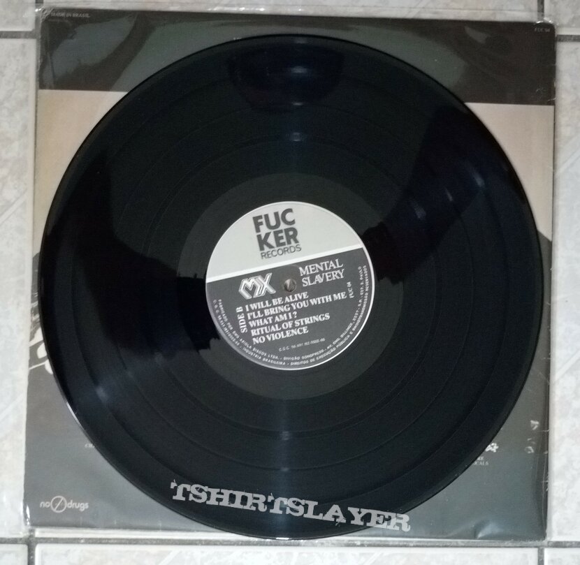  MX  ‎– Mental Slavery - LP - Fucker Records , 1990 orig.