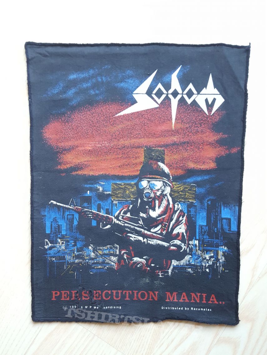 Sodom Persecution Mania Backpatch