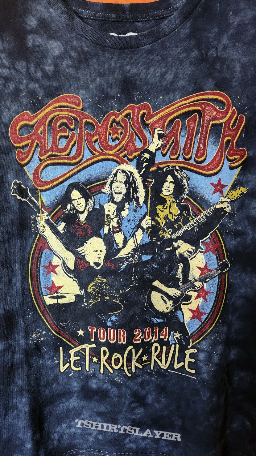 Aerosmith Let Rock Rule Tour 2014 T-Shirt | TShirtSlayer TShirt