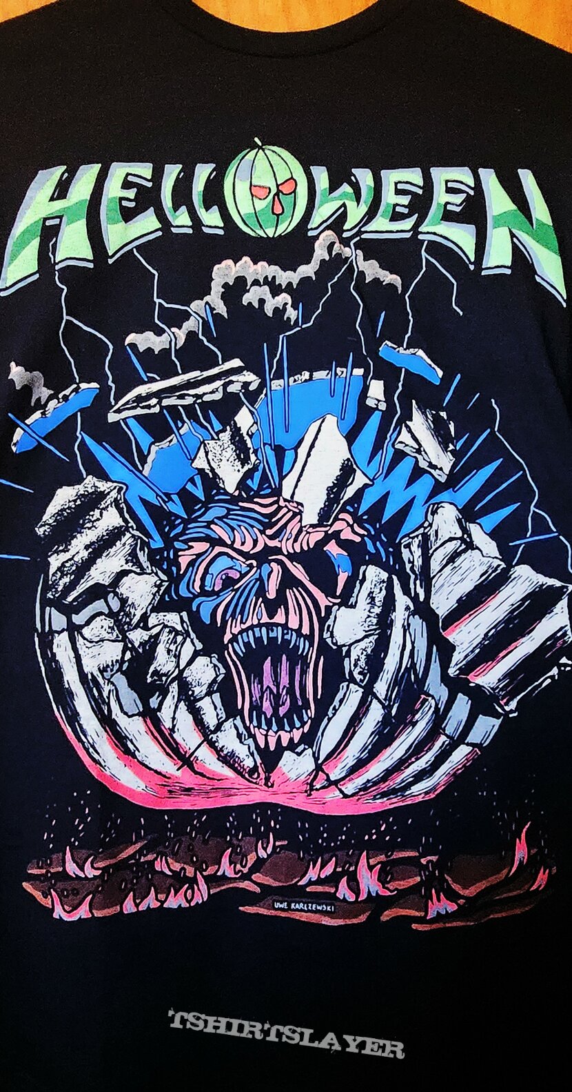 Helloween EP 1985 T-Shirt | TShirtSlayer TShirt and BattleJacket Gallery