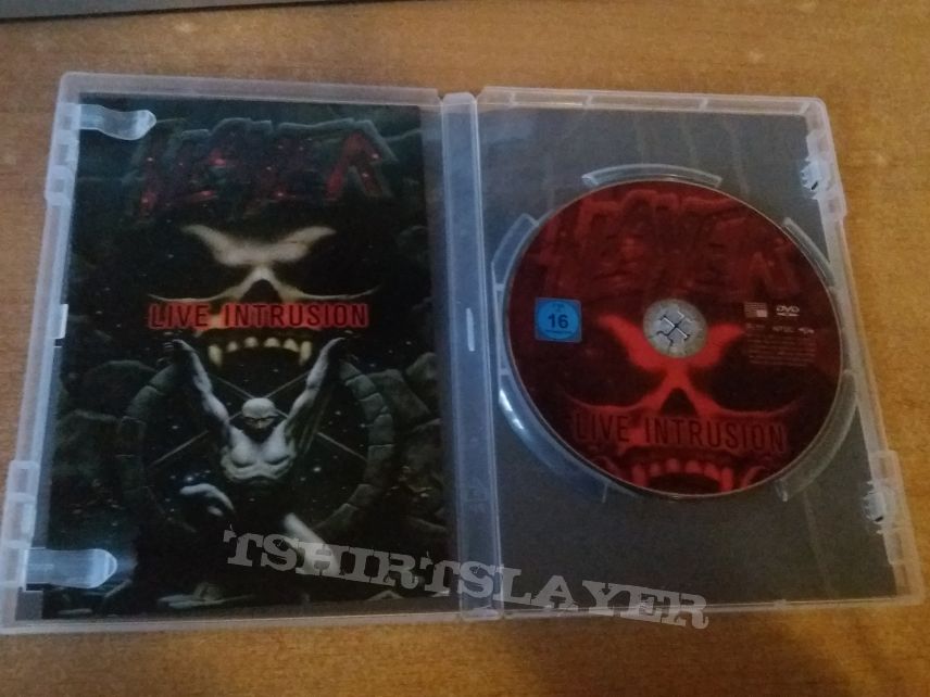 Slayer- Live Intrusion DVD | TShirtSlayer TShirt and BattleJacket Gallery