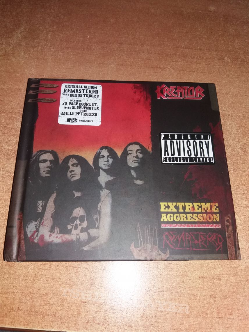 Kreator Extreme Aggressions+Live in East Berlin Remastered Digipak