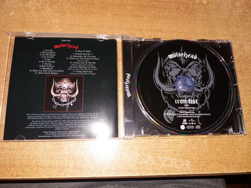 Motörhead- Iron Fist CD