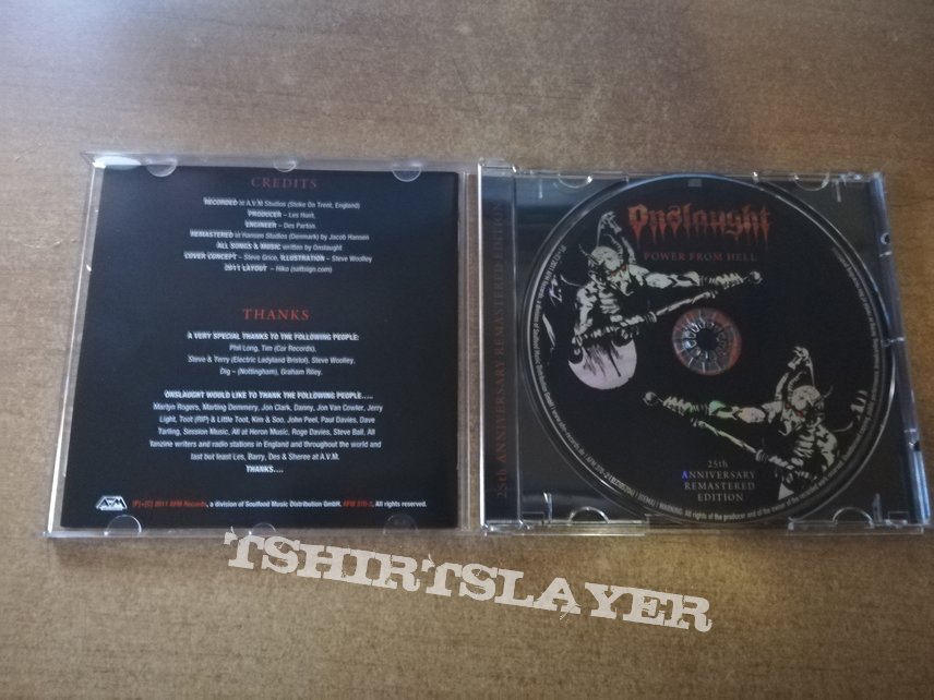 Onslaught- Power From Hell