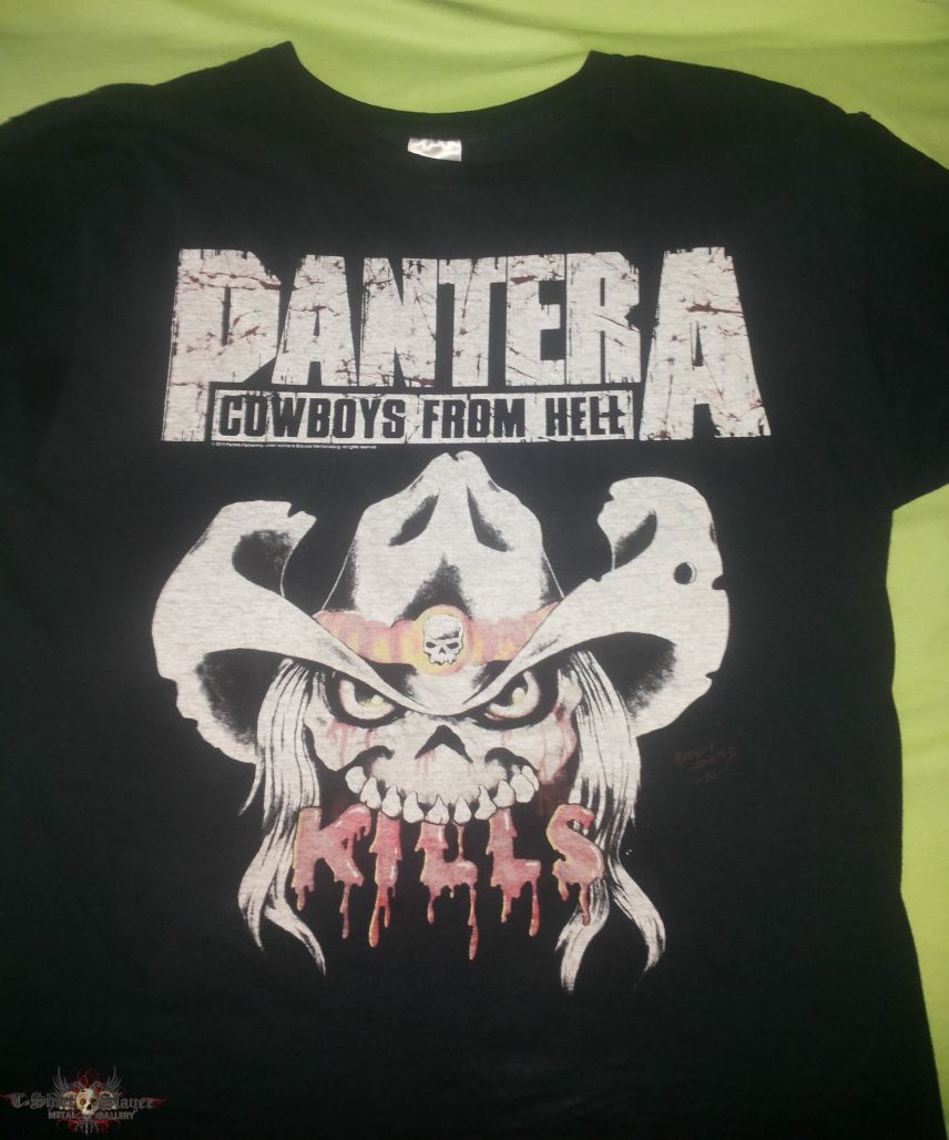 Pantera - Cowboys From Hell Shirt &quot;Kills&quot; from 2015