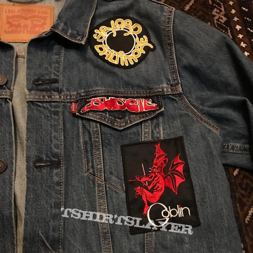 Blast Psychedelic/Progressive/Hard Rock Battle Jacket in progress