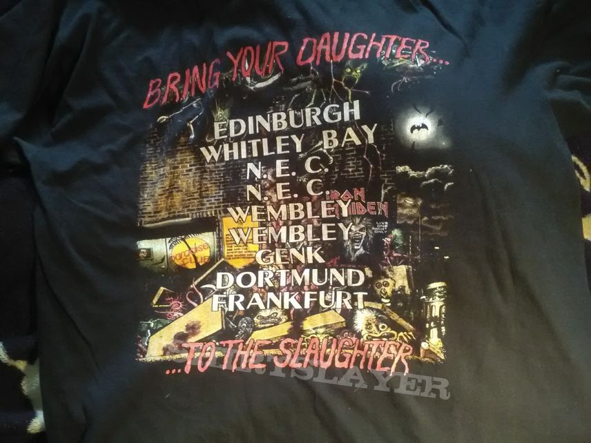 Iron Maiden - Bring Your Daughter to the Slaughter 1990 shirt