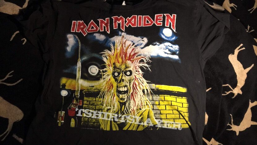 Iron Maiden - first album | TShirtSlayer TShirt and BattleJacket Gallery