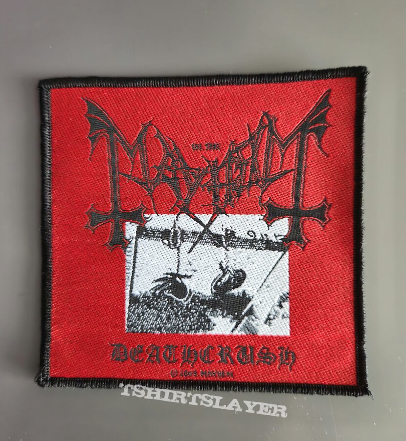 Mayhem - Deathcrush patch Mayhem - Deathcrush patch