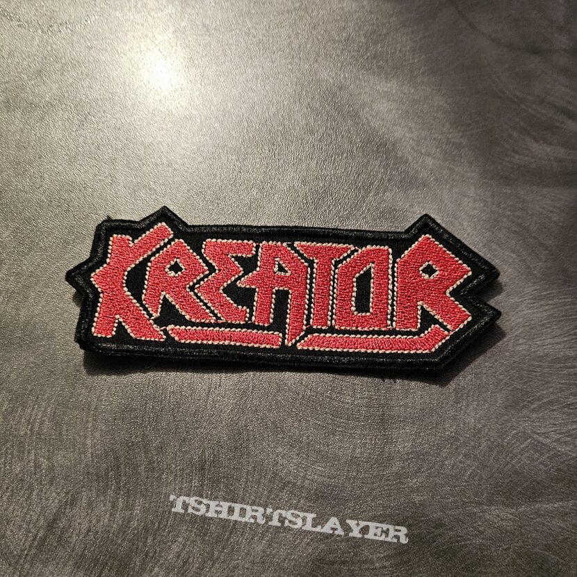 Kreator logo patch