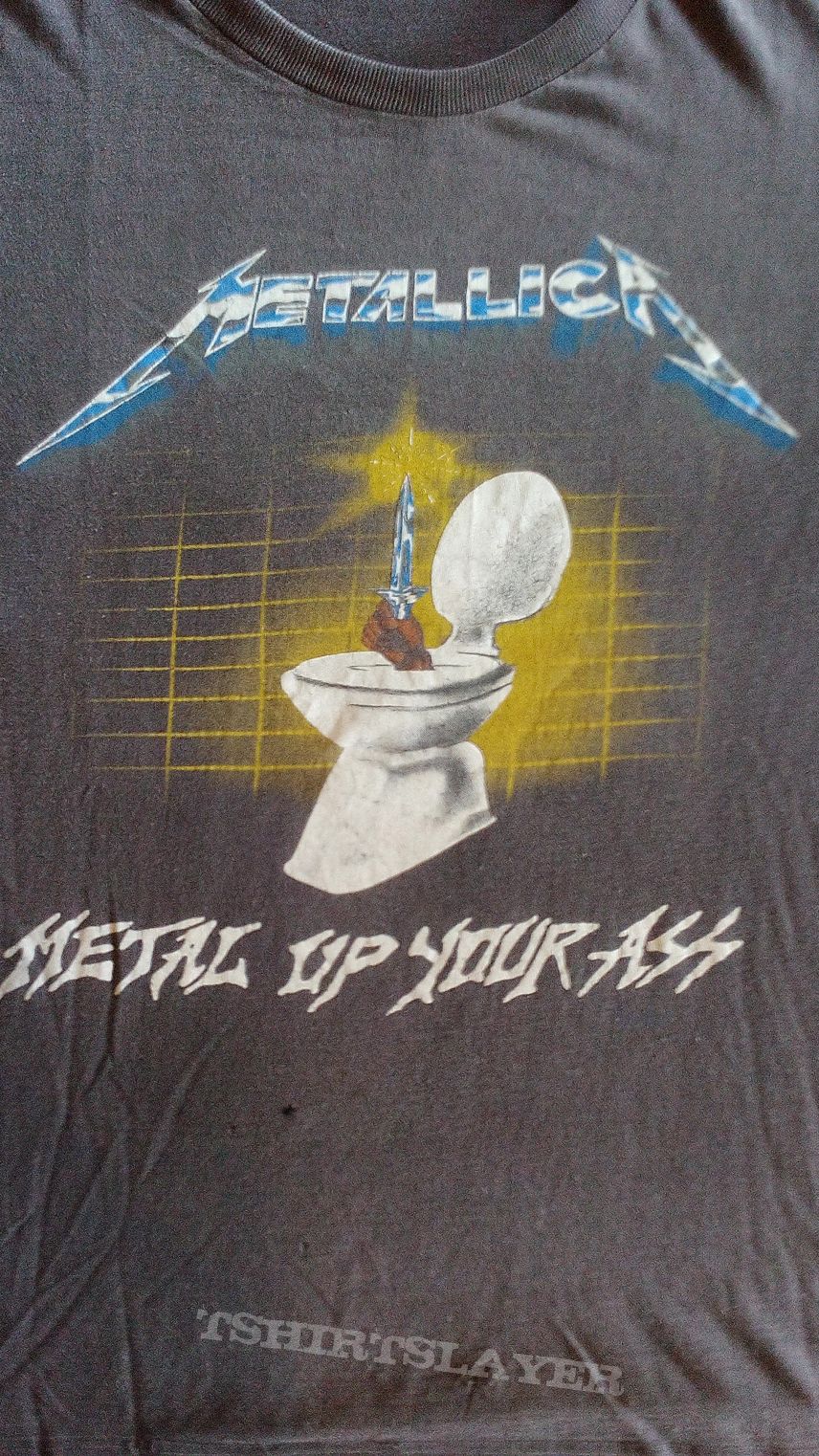 METALLICA metal up your ass Shirt ´85