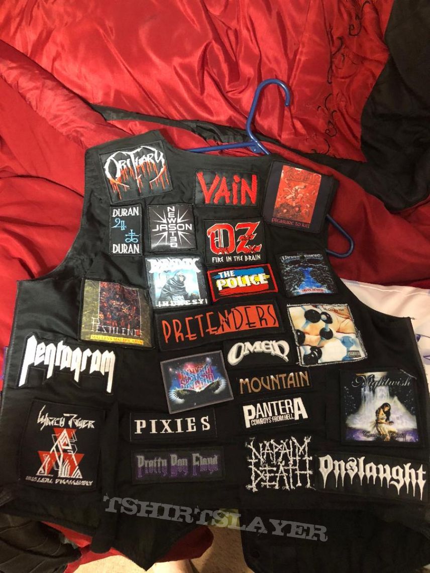 Queen My battle vest Completed