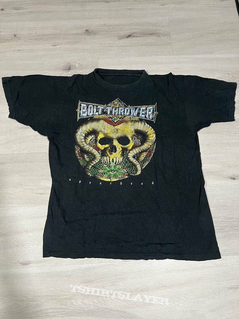 Bolt Thrower spearhead t shirt 1993 | TShirtSlayer TShirt and ...