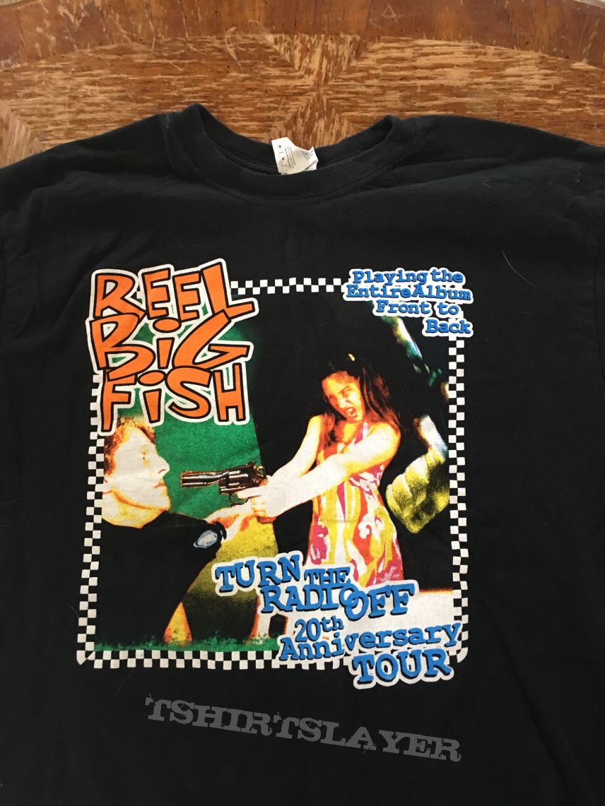 Reel Big Fish – Around The World 1999 Tour Shirt Size Medium