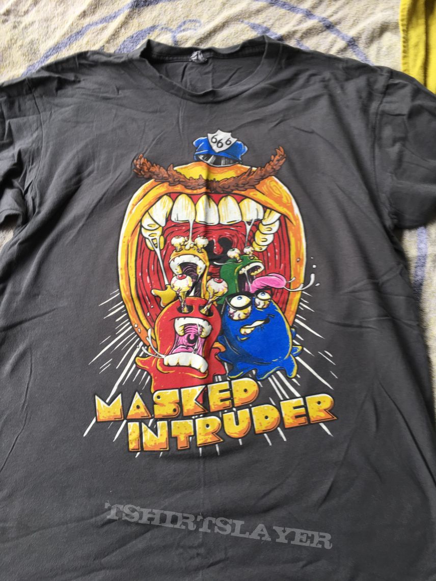 Masked Intruder PAC-MAN shirt | TShirtSlayer TShirt and BattleJacket Gallery