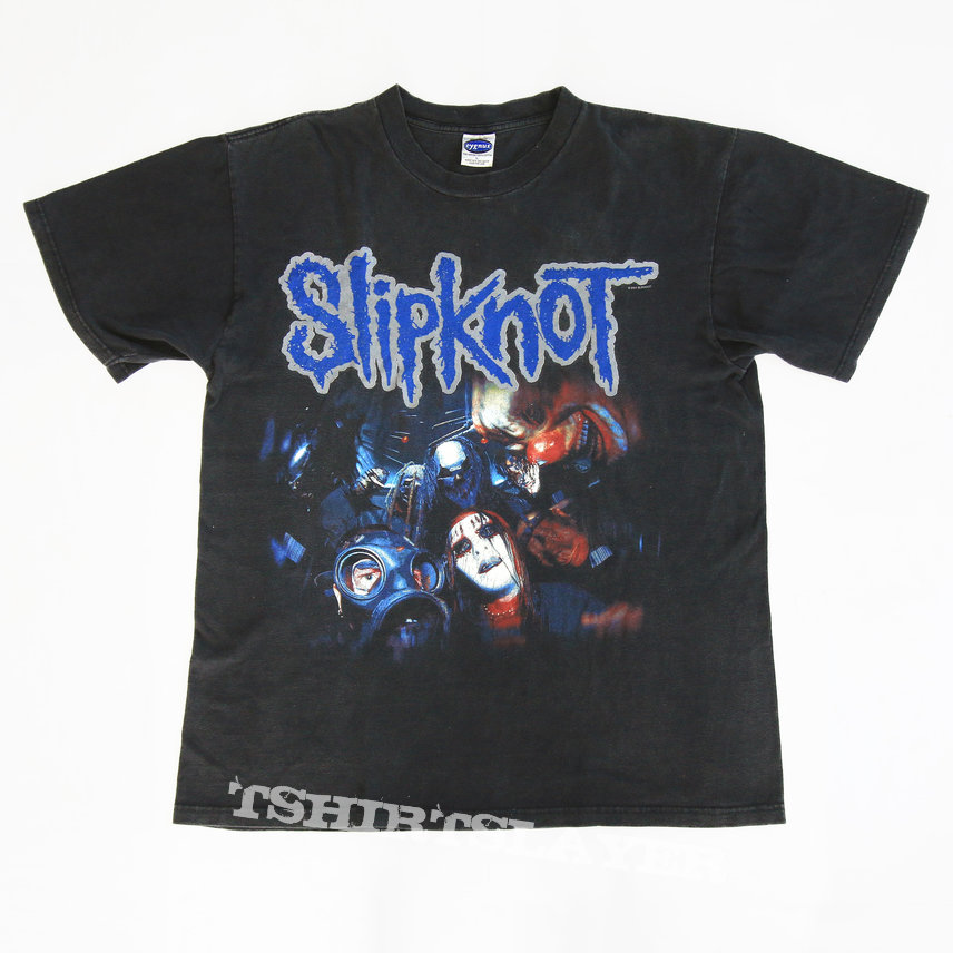 Vintage 2001 SLIPKNOT Concert Tour T-Shirt Large Black