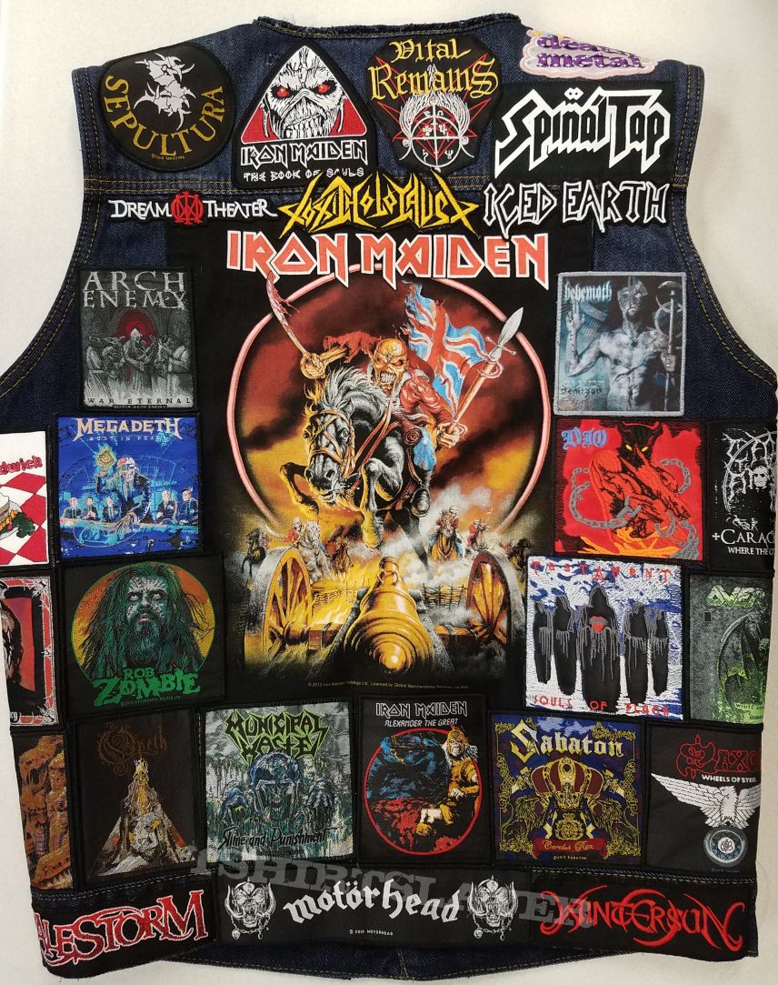 Iron Maiden Battle jacket #2 | TShirtSlayer TShirt and BattleJacket Gallery