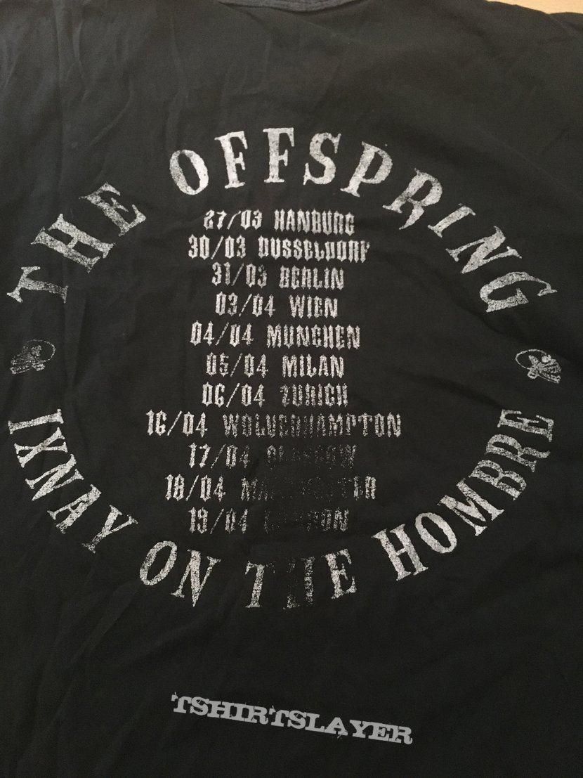 THE OFFSPRING Ixnay On The Hombre Tour Shirt