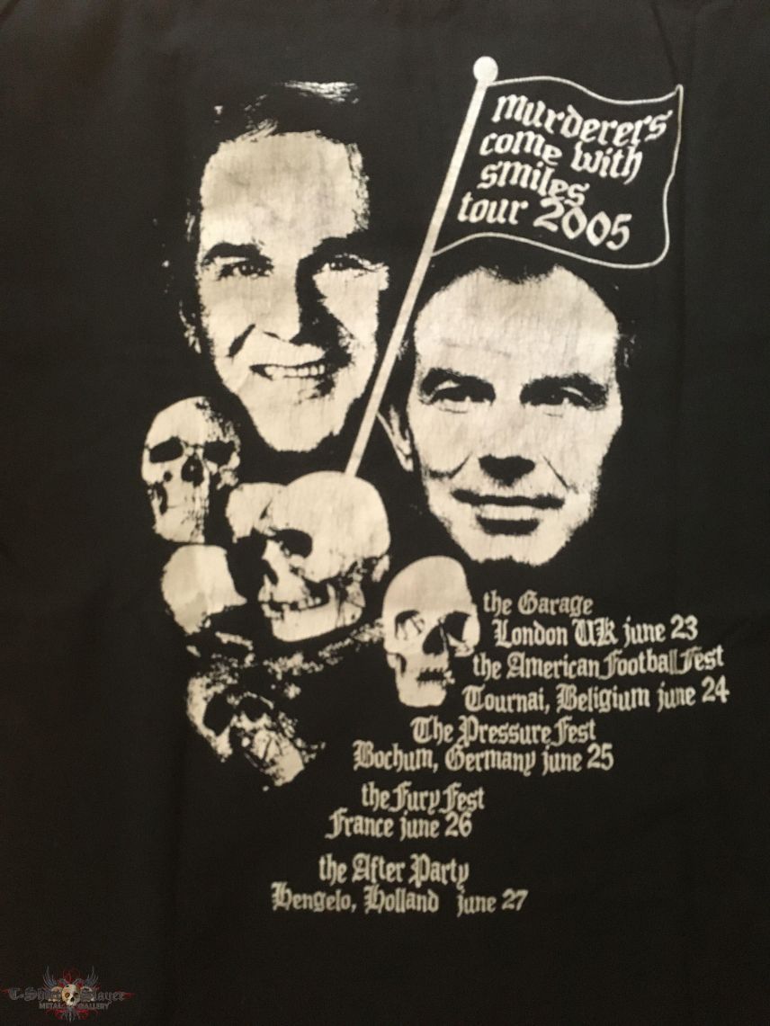 EVERYBODY GETS HURT 2005 European Tour Shirt