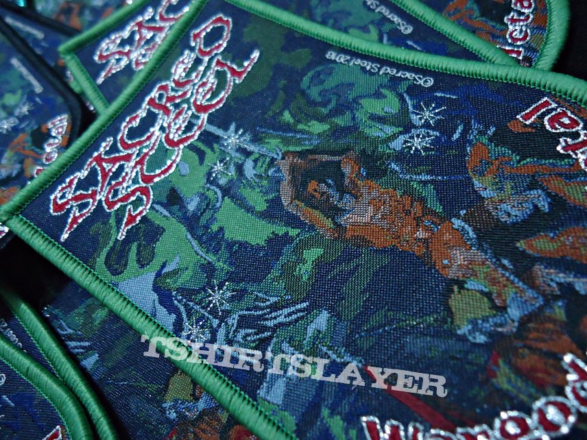 OFFICIAL Woven Patch 2018! Sacred Steel 20 Years of WARGODS OF METAL OFFICIAL Woven Patch 2018! Sacred Steel 20 Years of WARGODS OF METAL