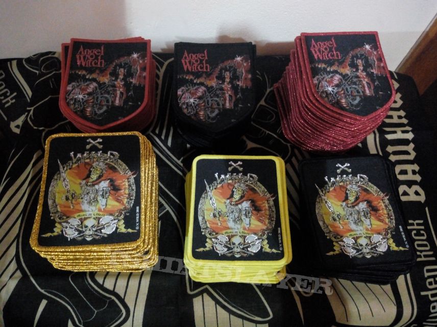 X- Wild Woven Patch Official 2018 / Angel Witch Woven Patch