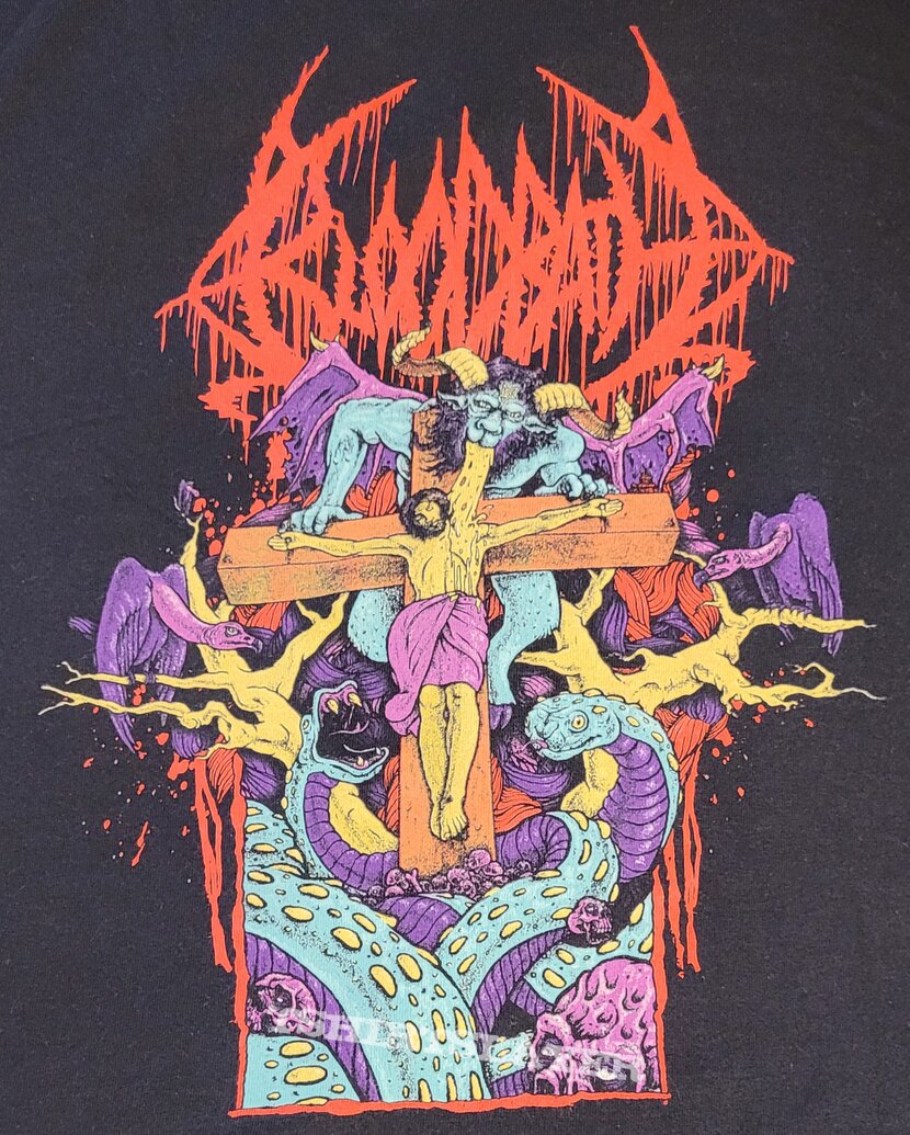 Bloodbath - Mock the cross Shirt