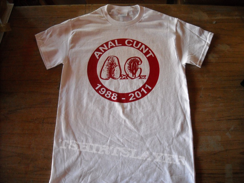 ANAL CUNT / AxCx Logo 1988-2011 S/S T-shirt