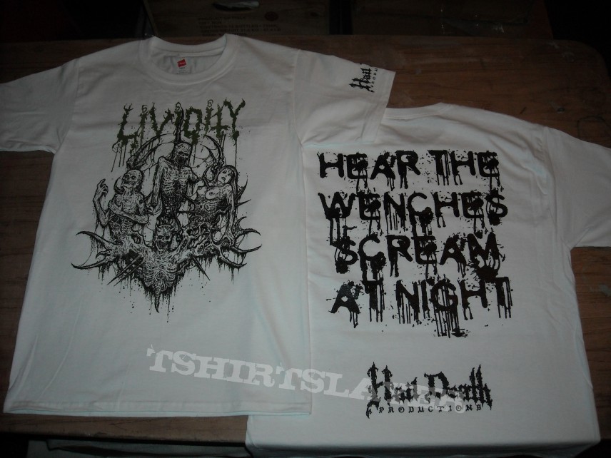 LIVIDITY &quot;Graveyard Delicacy&quot; (Riddick Art) S/S T-shirt 2014 Revision