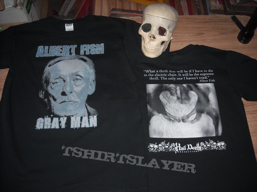 Macabre Albert Fish &quot;Gray Man&quot; T-shirt