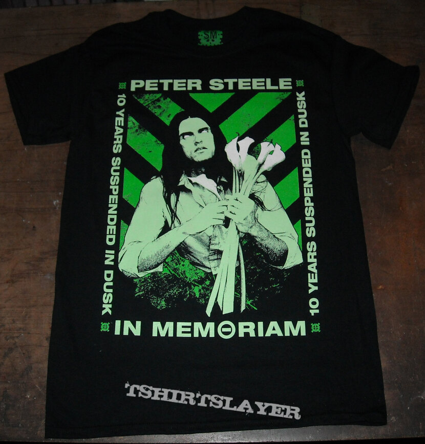 Type O Negative PETER STEELE In Memoriam T-shirt