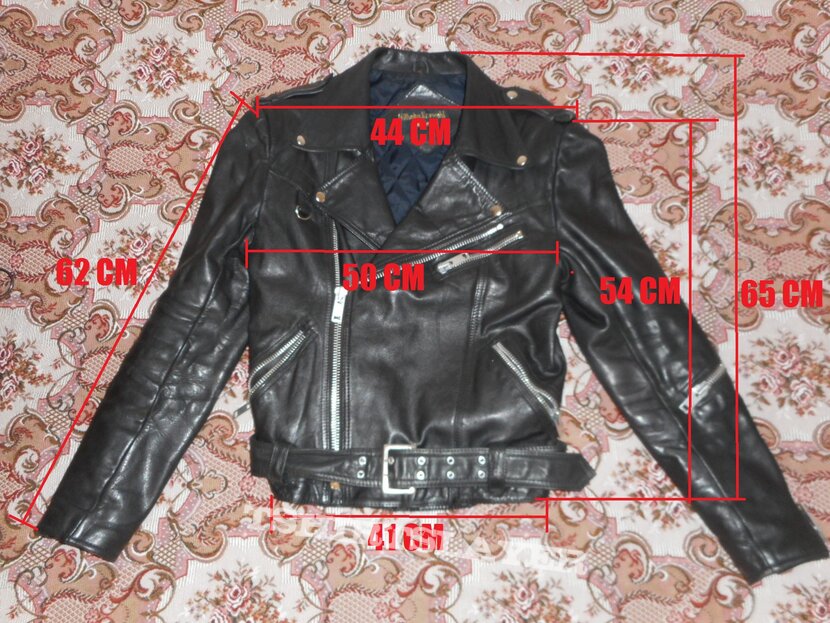 None Wilhelm Krawehl leather jacket