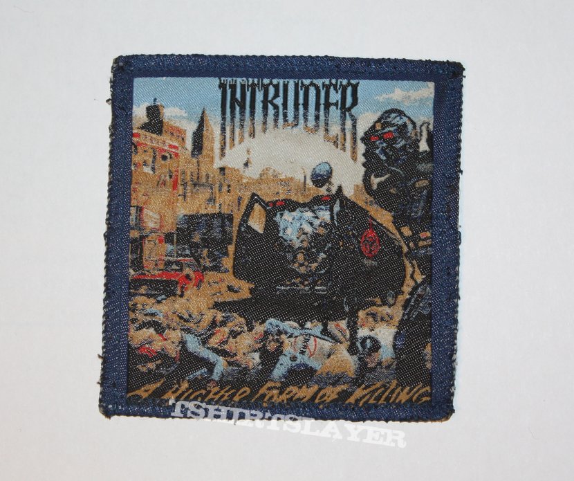 Intruder - A Higher Form Of Killing Woven patch