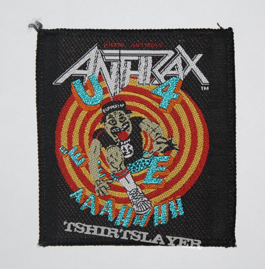Anthrax - State of Euphoria Woven patch