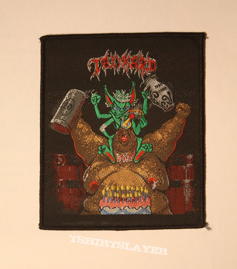 Tankard - B-Day Woven patch