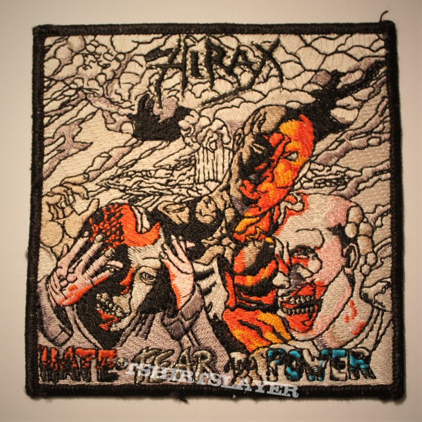 Hirax - Hate, Power and Fear patch