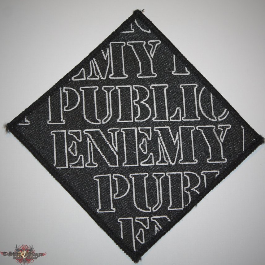 Public Enemy -  Woven logo patch