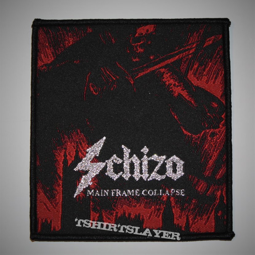 Schizo - Main Frame Collapse Woven patch