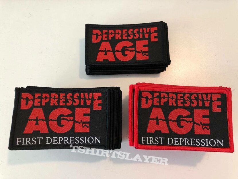 Depressive Age - First Depression (Woven patch)