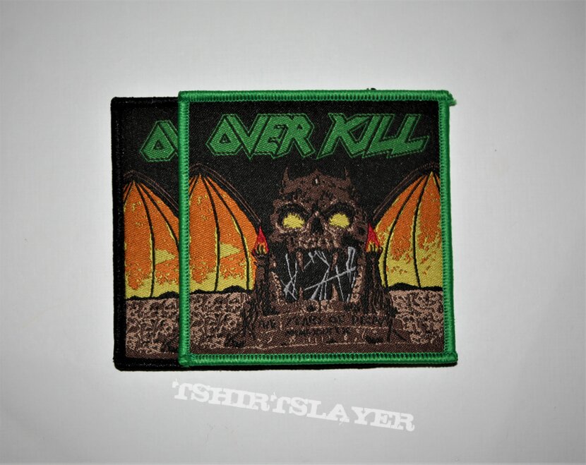 Overkill - The Years of Decay (Woven patch)