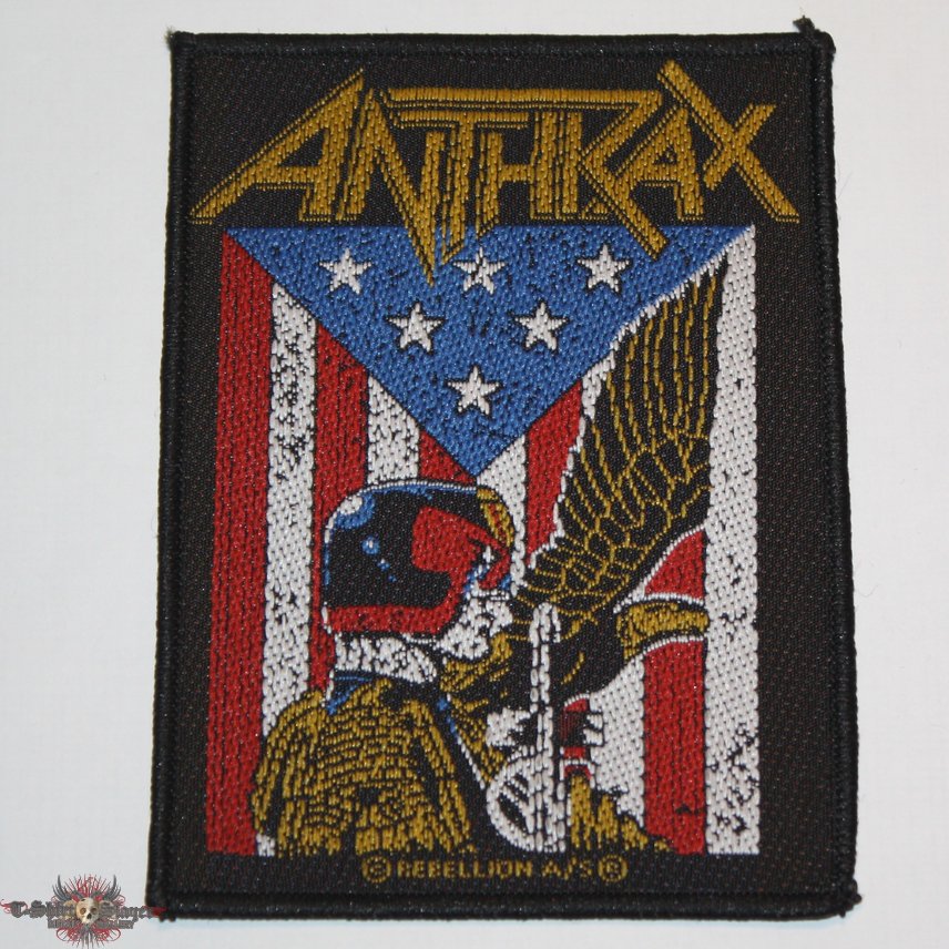 Anthrax - Judge Dredd Woven patch