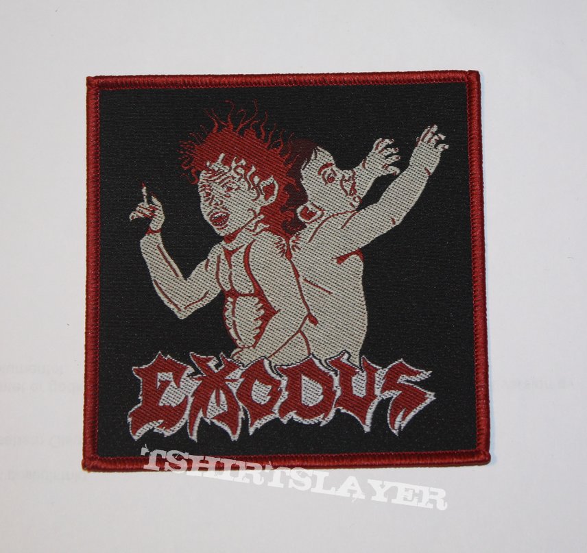 Exodus - Bonded by Blood Woven patch Exodus - Bonded by Blood Woven patch