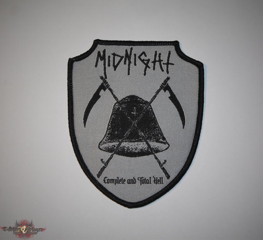 Midnight -  Farewell to Hell Woven patch