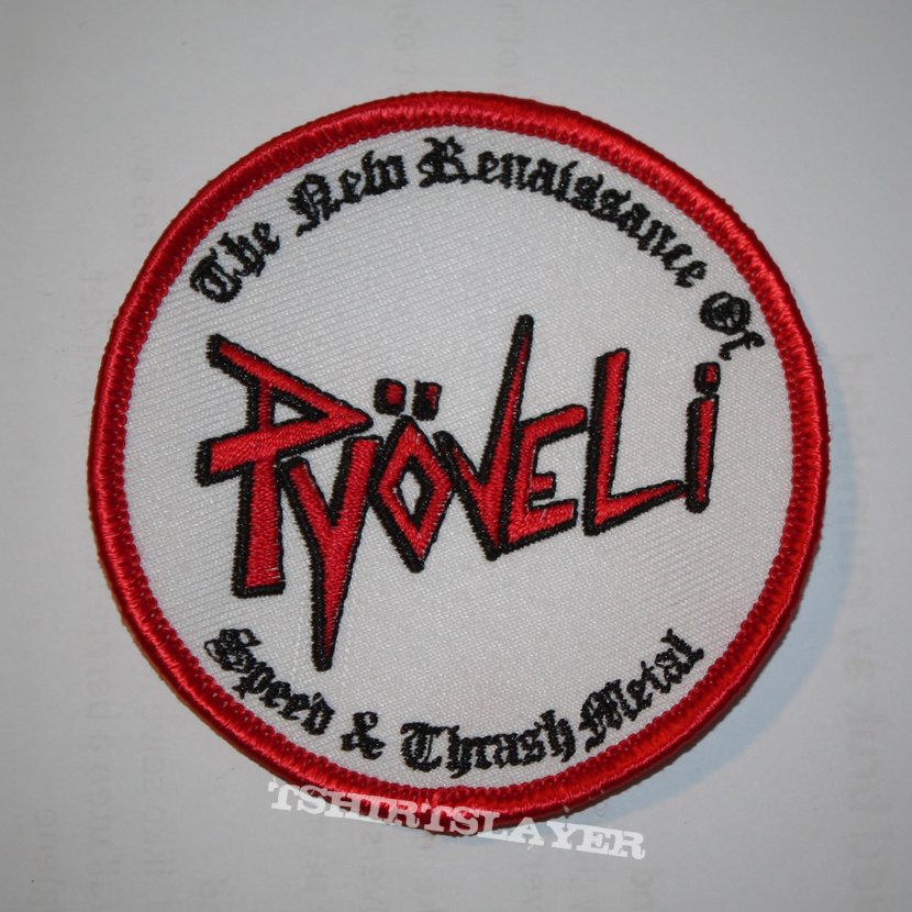 Pyöveli - The New Renaissance of Speed &amp; Thrash Metal Embroidered patch